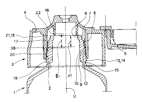 A single figure which represents the drawing illustrating the invention.